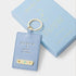 Katie Loxton Aqua Blue March Birthstone Keyring