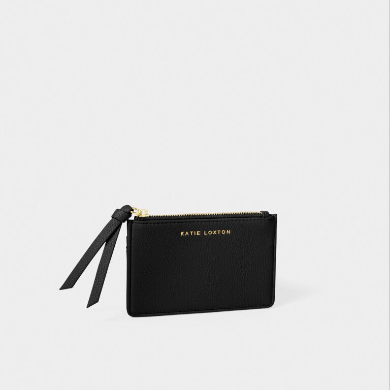 Katie Loxton Black Hallie Coin & Cardholder