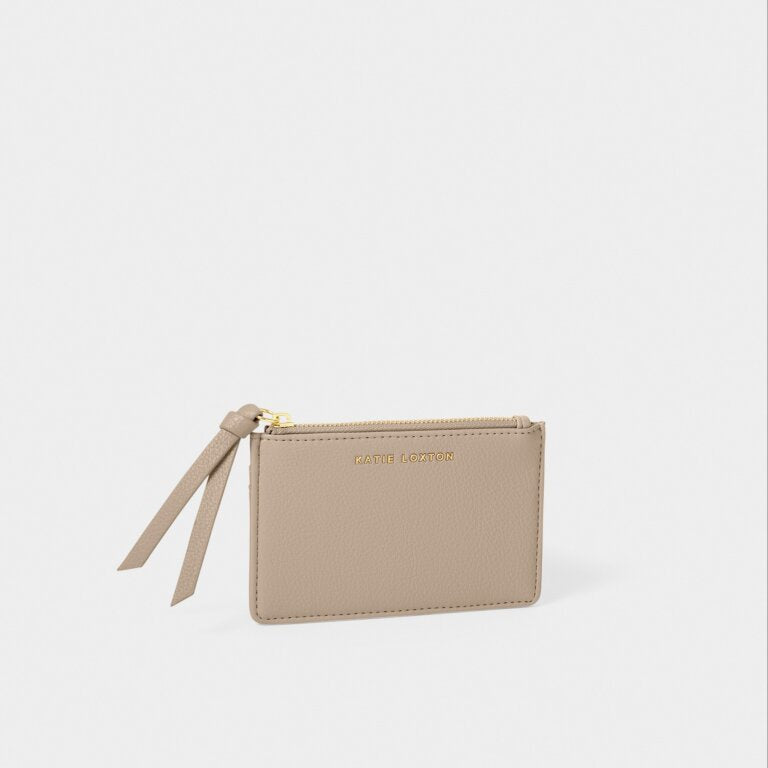 Katie Loxton Light Taupe Hallie Coin & Cardholder