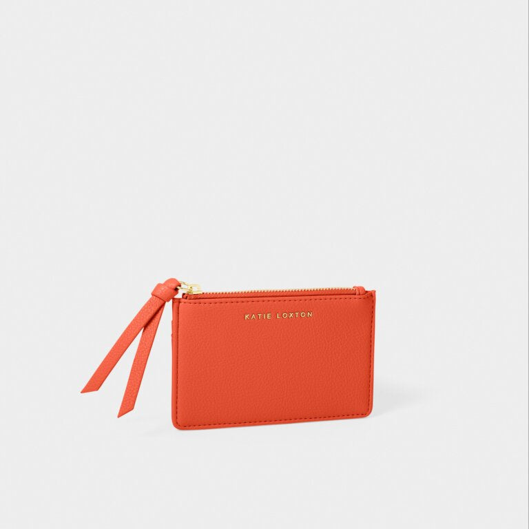 Katie Loxton Deep Orange Hallie Coin & Cardholder