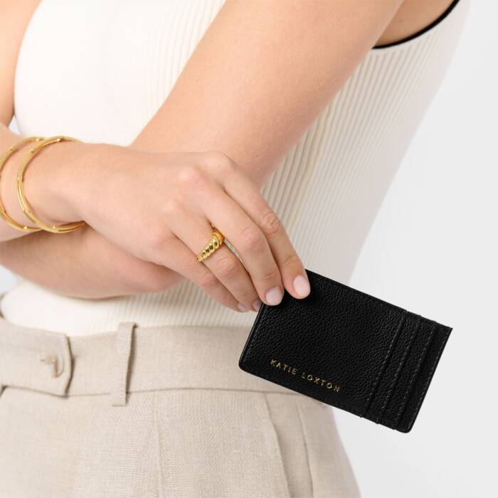 Katie Loxton Black Laila Cardholder