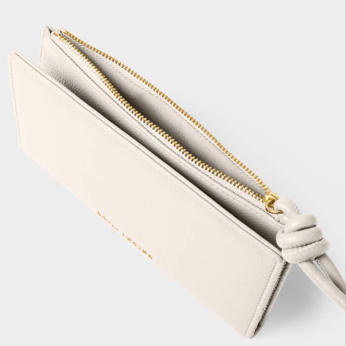 Katie Loxton Off White Asha Fold-Out Wristlet