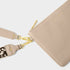 Katie Loxton Light Taupe Hallie Wristlet Pouch