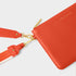 Katie Loxton Deep Orange Hallie Wristlet Pouch