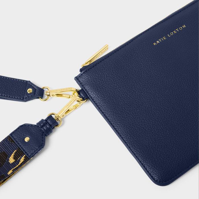 Katie Loxton Midnight Blue Hallie Wristlet Pouch