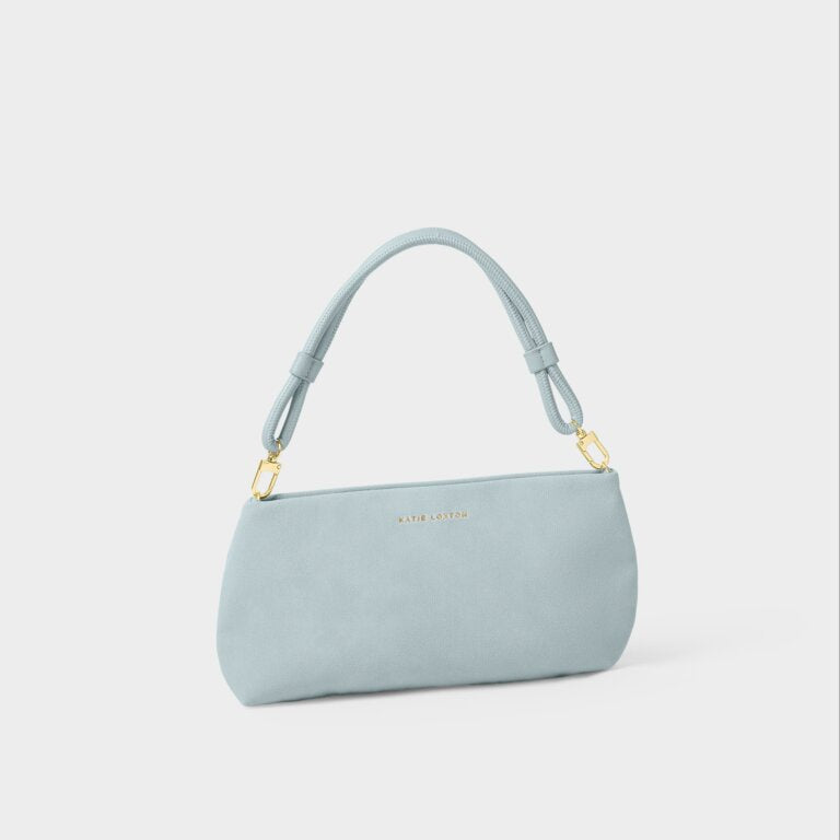 Katie Loxton Blue Mist Suedette Asha Clutch