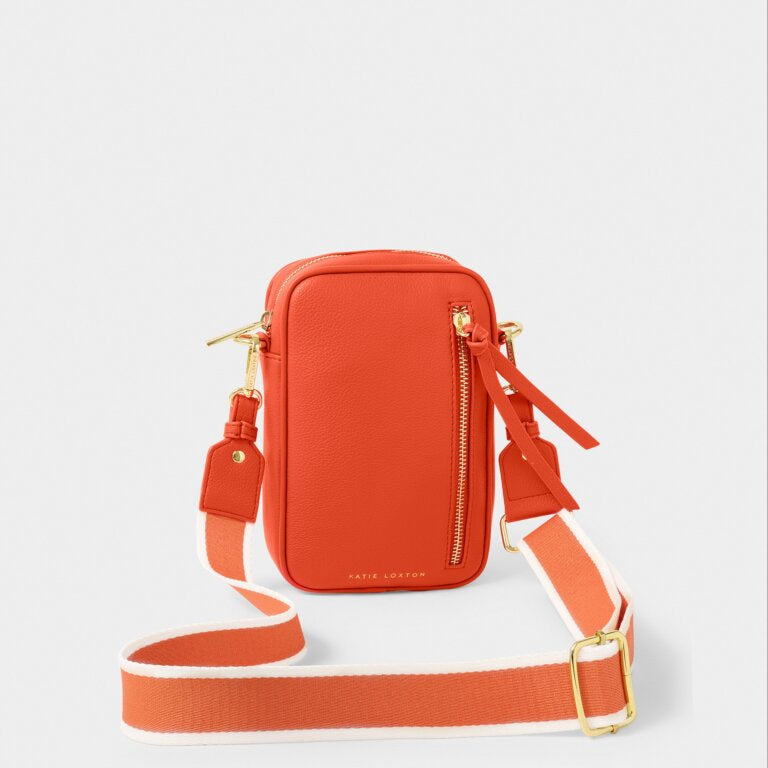 Katie Loxton Deep Orange Hallie Small Crossbody Bag