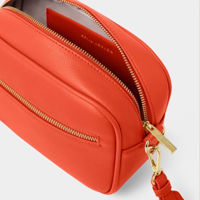 Katie Loxton Deep Orange Hallie Crossbody Bag