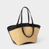 Katie Loxton Black Riviera Raffia Tote Bag