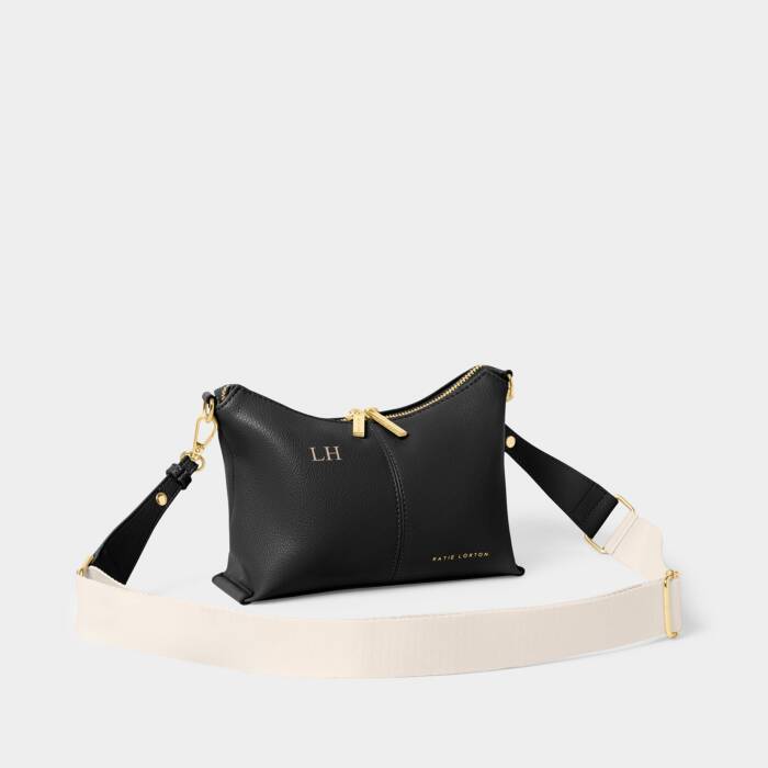 Katie Loxton Black Laila Slouch Crossbody Bag