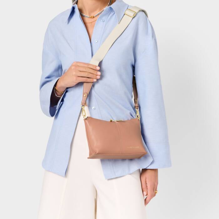 Katie Loxton Peony Blush Laila Slouch Crossbody Bag