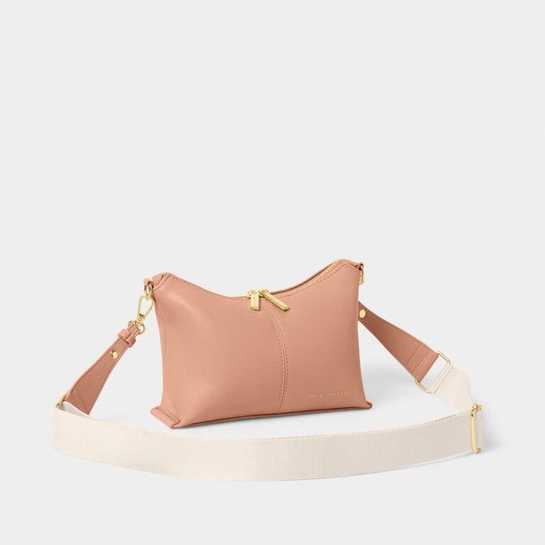 Katie Loxton Peony Blush Laila Slouch Crossbody Bag