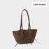 Katie Loxton Chocolate Suedette Celina Small Tote Bag