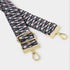 Katie Loxton Slate Zig Zag Canvas Strap