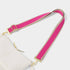 Katie Loxton Magenta Stripe Canvas Strap