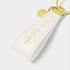 Katie Loxton Off White Fabulous Friend Loop Keyring