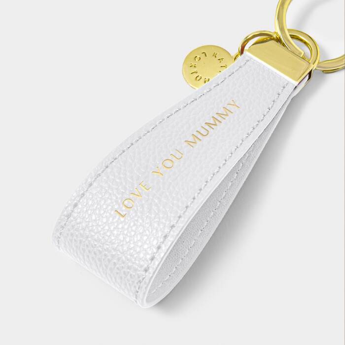 Katie Loxton Powder Blue Love You Mummy Loop Keyring