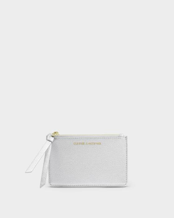 Katie Loxton Silver Hallie Coin & Cardholder