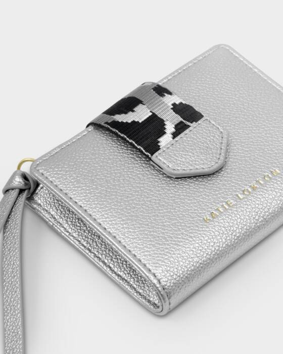 Katie Loxton Silver Hallie Purse