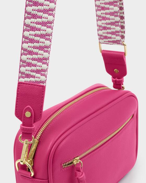 Katie Loxton Fuchsia Hallie Crossbody Bag