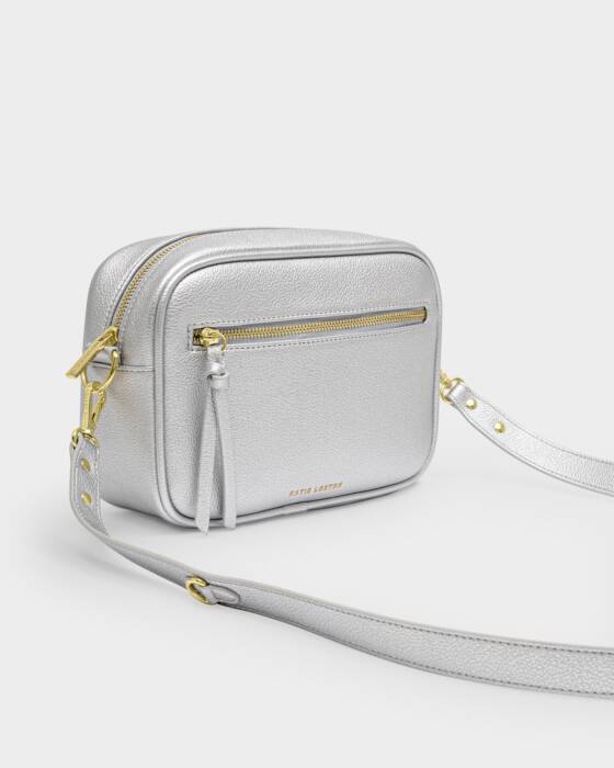 Katie Loxton Silver Hallie Crossbody Bag