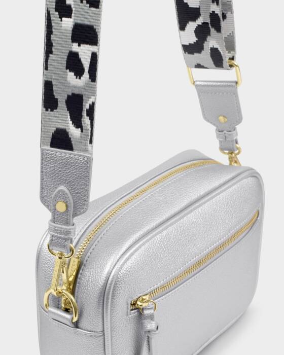 Katie Loxton Silver Hallie Crossbody Bag