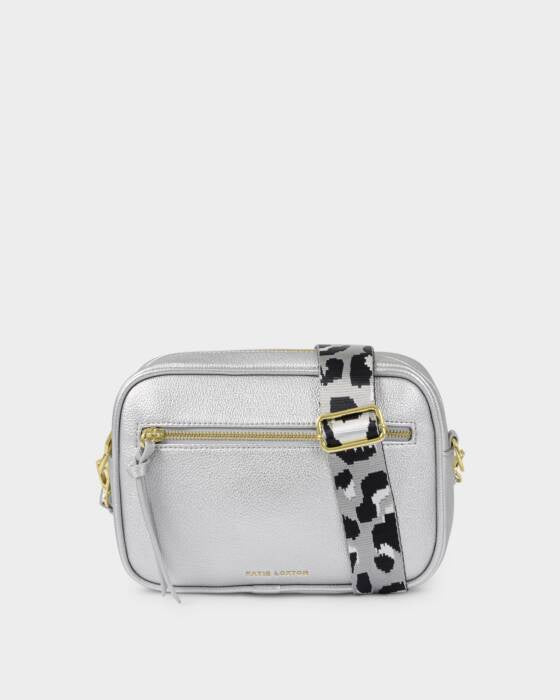 Katie Loxton Silver Hallie Crossbody Bag