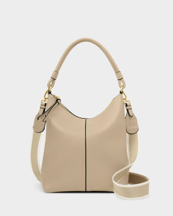 Katie Loxton Light Taupe Hallie Satchel Bag