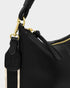 Katie Loxton Black Hallie Satchel Bag