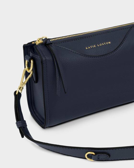 Katie Loxton Navy Alba Crossbody Bag