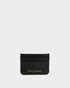 Katie Loxton Black Nova Woven Textured Cardholder
