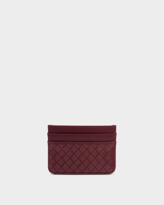 Katie Loxton Cherry Nova Woven Textured Cardholder