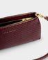Katie Loxton Cherry Nova Woven Textured Clutch Bag