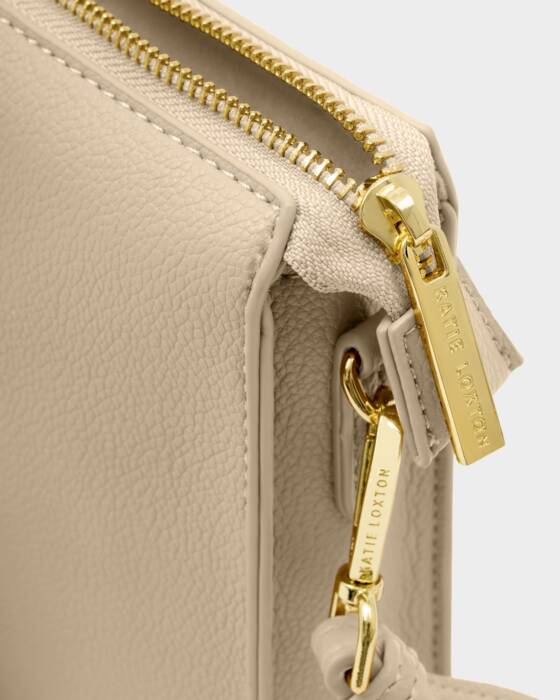 Katie Loxton Light Taupe Avery Slim Crossbody Bag