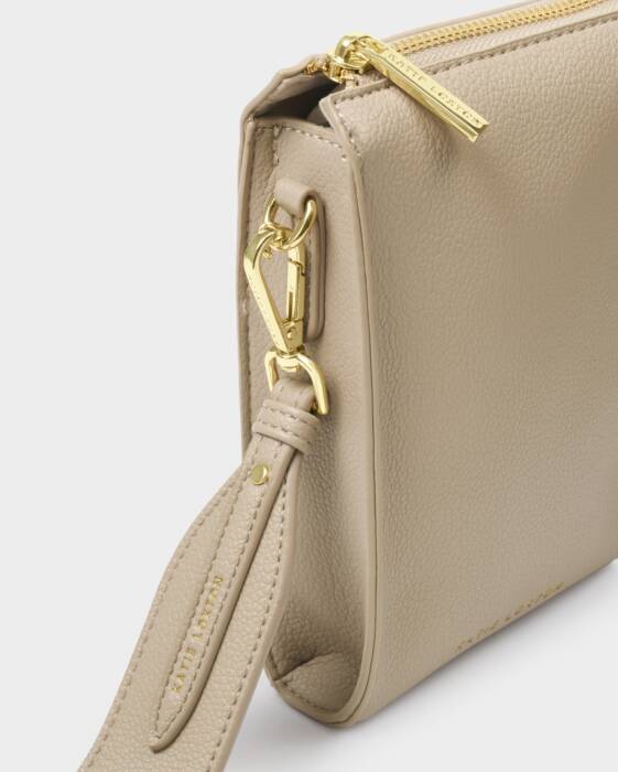 Katie Loxton Light Taupe Avery Slim Crossbody Bag