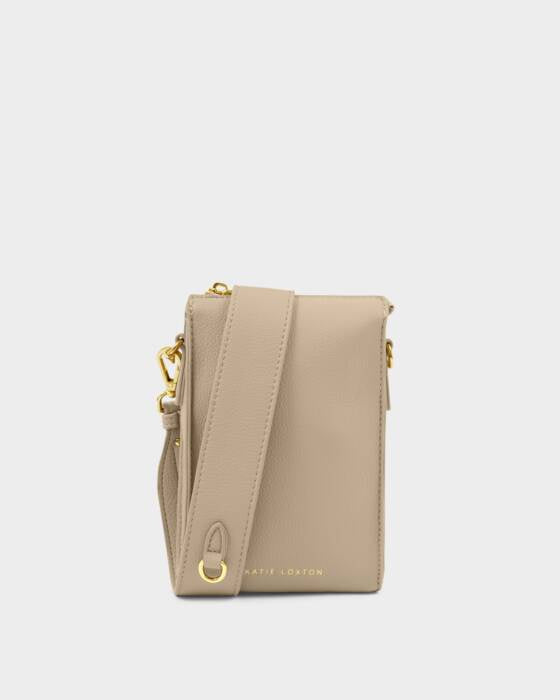 Katie Loxton Light Taupe Avery Slim Crossbody Bag