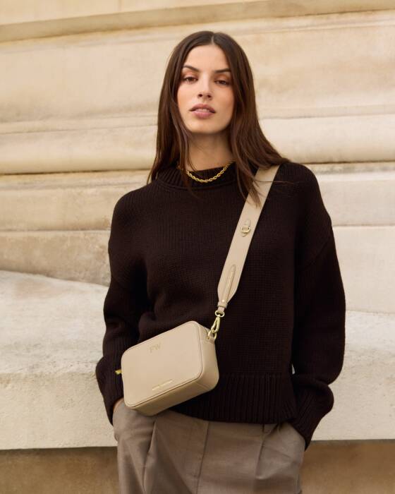 Katie Loxton Light Taupe Avery Small Crossbody Bag