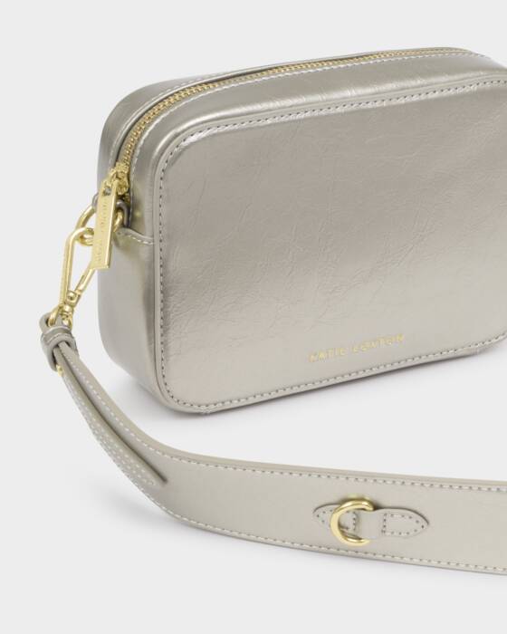 Katie Loxton Pewter Avery Small Crossbody Bag
