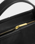 Katie Loxton Black Taya Woven Suedette Top Handle Bag