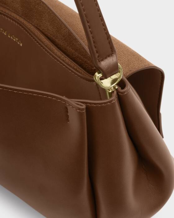 Katie Loxton Dark Chocolate Sloane Shoulder Bag