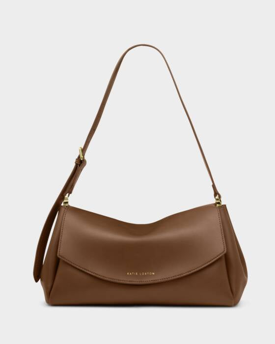 Katie Loxton Dark Chocolate Sloane Shoulder Bag