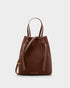 Katie Loxton Chocolate Suedette Celina Bucket Bag