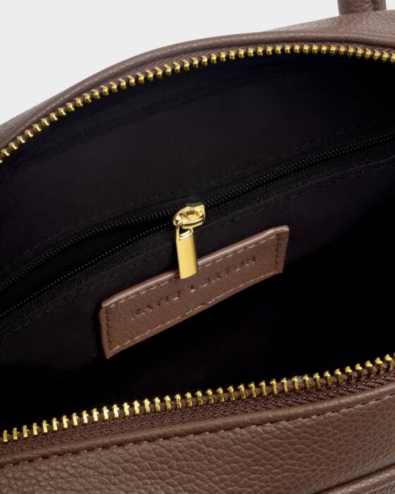 Katie Loxton Dark Chocolate Hadley Bowling Bag