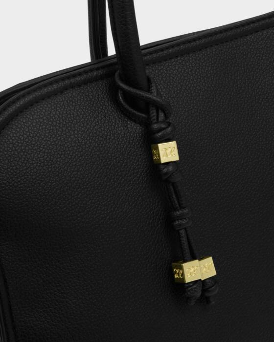 Katie Loxton Black Hadley Shoulder Tote Bag
