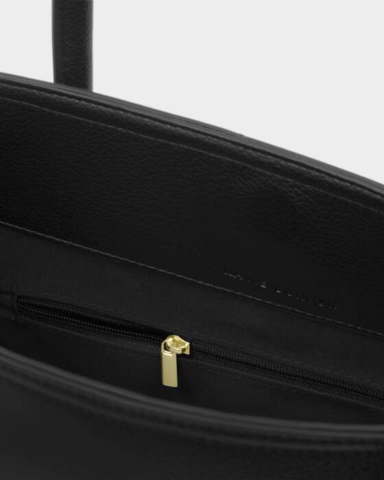 Katie Loxton Black Hadley Shoulder Tote Bag