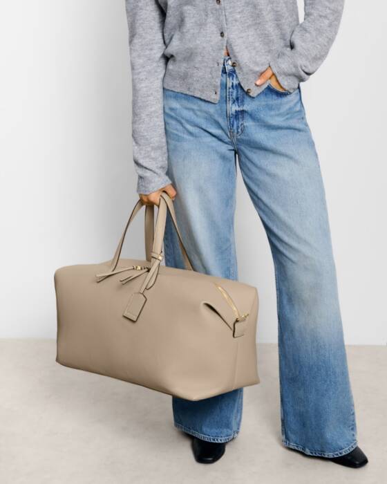 Katie Loxton Taupe Soho Weekend Bag
