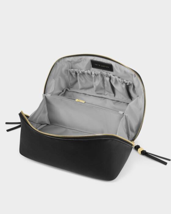 Katie Loxton Black Soho Large Wash & Make Up Bag