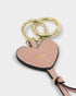 Katie Loxton Blush Taupe Mum Heart Bag Charm Keyring