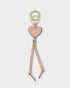Katie Loxton Blush Taupe Mum Heart Bag Charm Keyring