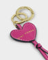 Katie Loxton Fuchsia Girl Power Heart Bag Charm Keyring